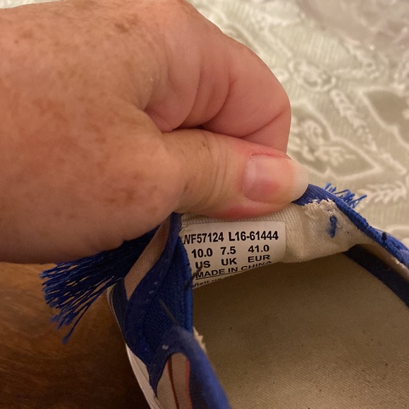 Kate Spade striped tassel platform Keds sz 10 - Picture 5 of 5